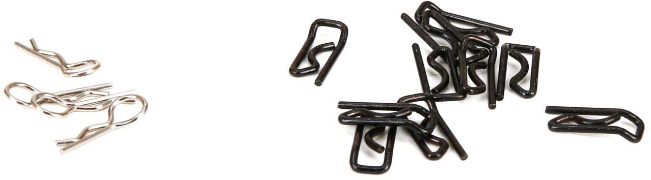 Body Clip, Large (10) & Small (4): 1/5 DB XL